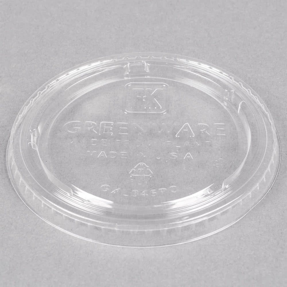 CLEAR PLA LID FOR GPC200 
2,000/CS