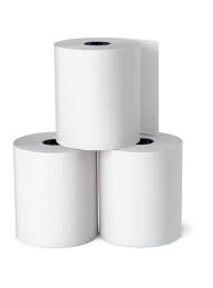 2.25X85 WHITE THERMAL PAPER 72 
ROLLS/CASE