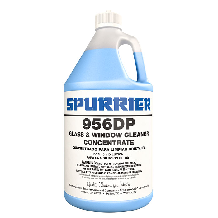 GLASS CLEANER, NON-AMMONIATED 
CONCENTRATE 2/1GAL  
(SPURRIER #9556DP)