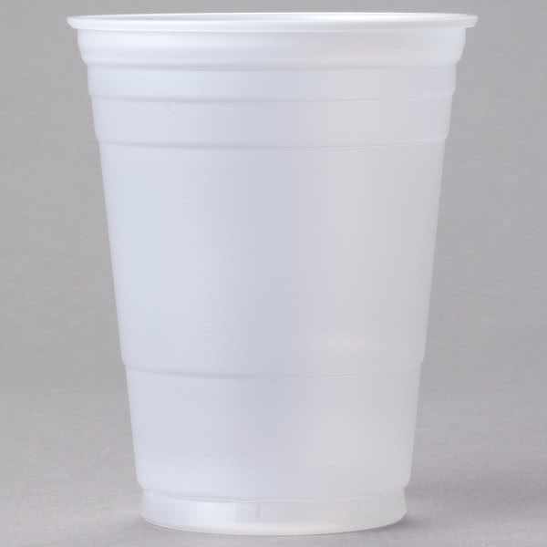 16 OZ TRANSLUCENT CUP 1000/CS SMOOTH WALLED 