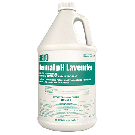 NEUTRAL pH LAVENDER
DISINFECTANT CONCENTRATE 4/1
GALLONS