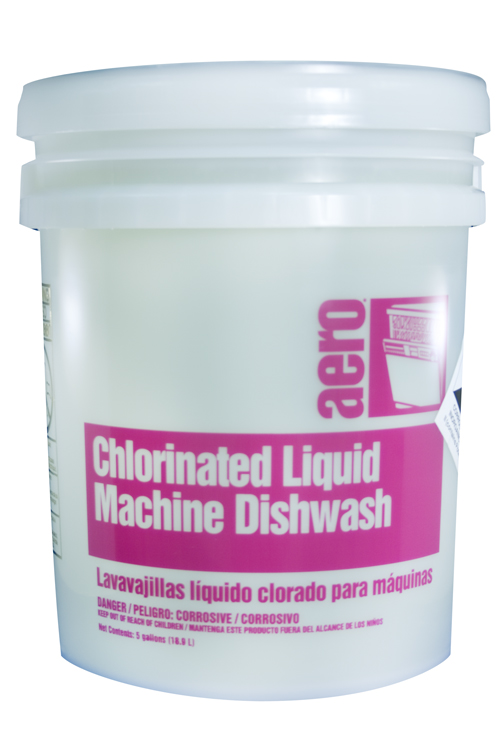 CHLORINATED LIQUID DISHWASHER DETERGENT-5GAL