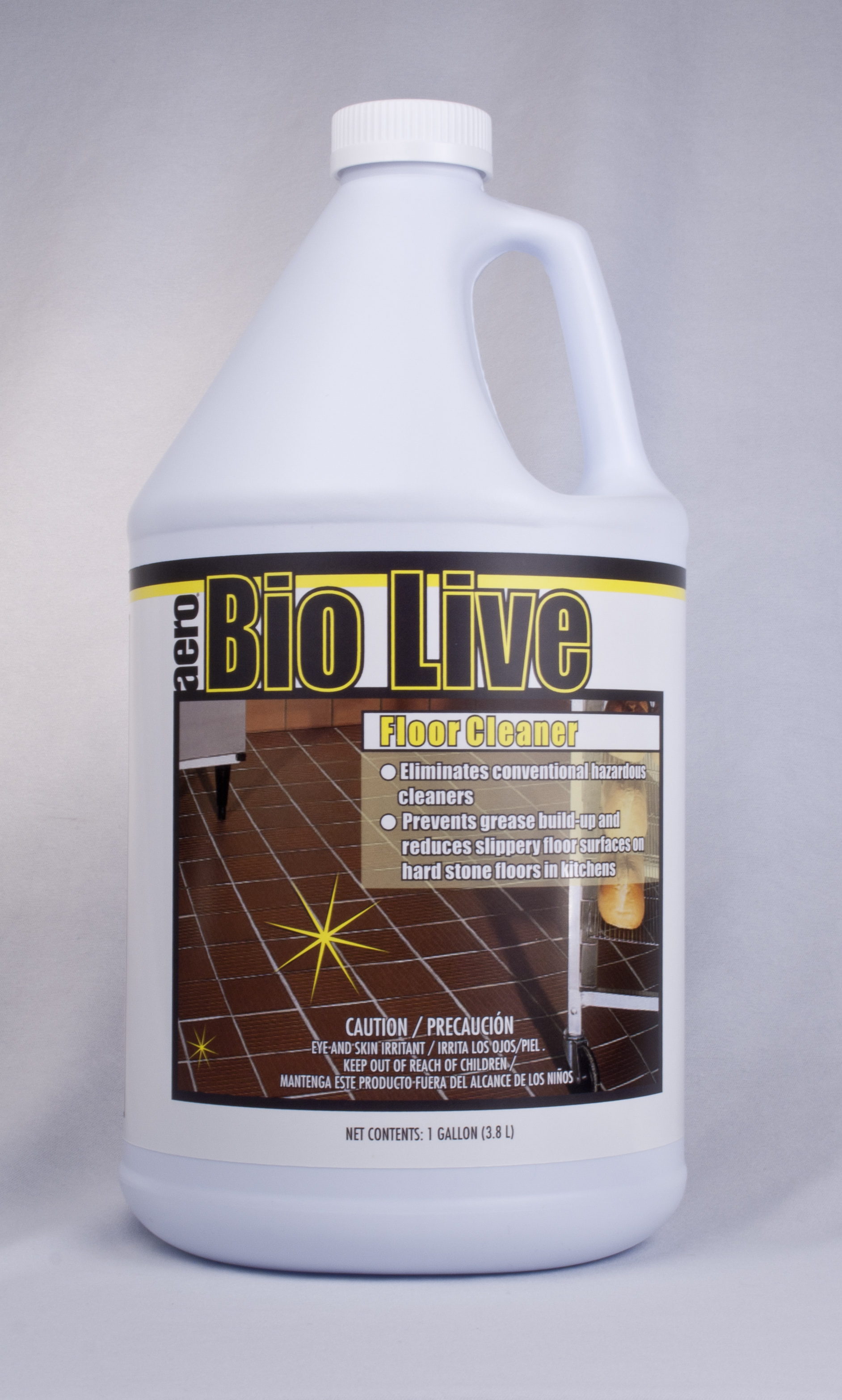BIO-LIVE (ENZY-TRAC) FLOOR 
CLEANER WITH ENZYME 4/1 GALLON