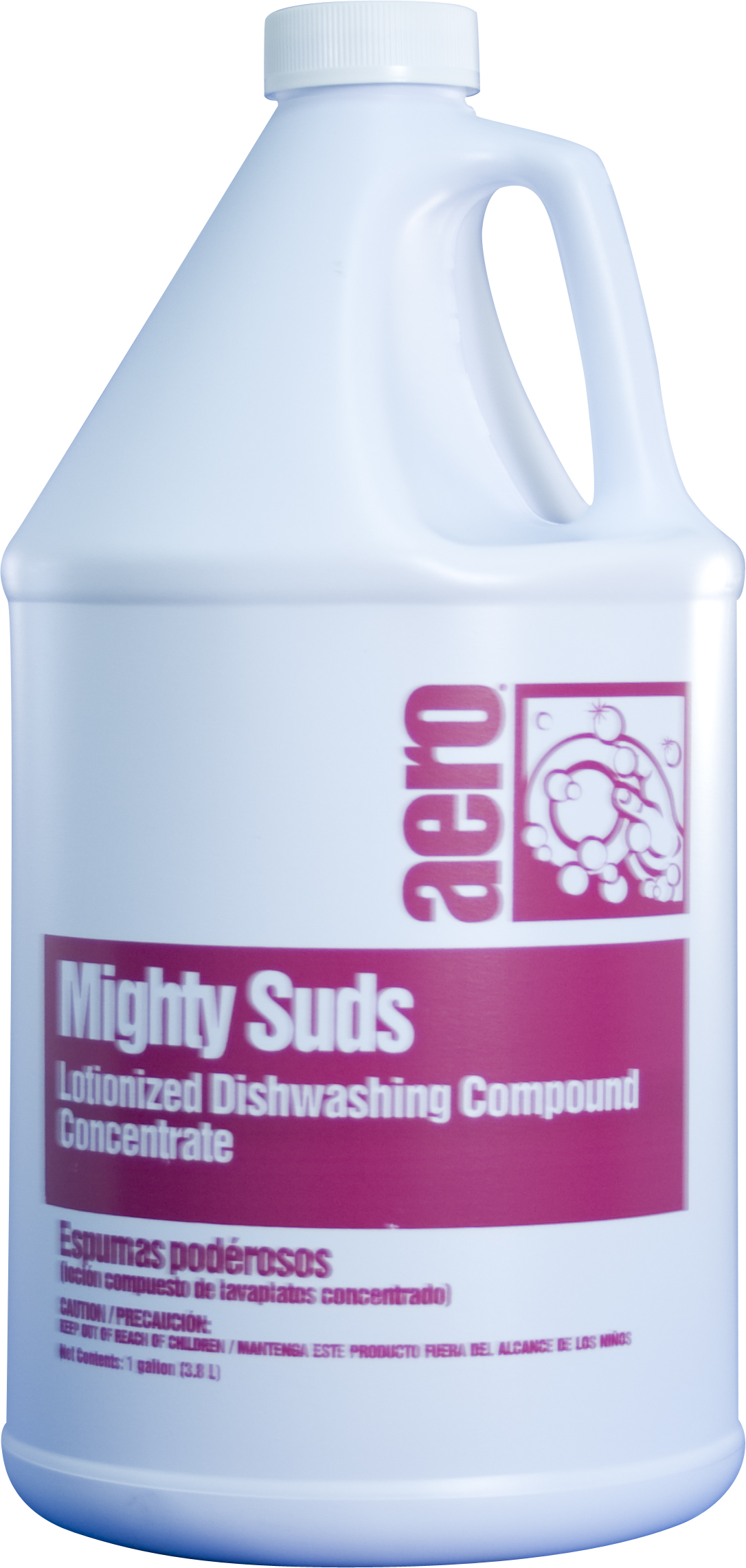 MIGHTY SUDS PINK LOTION  4-1 GALLON