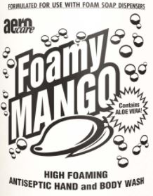 FOAMY MANGO ANTISEPTIC SOAP 8/1000ML CARTRIDGES (6876M3PA)