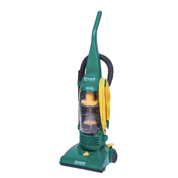 BISSELL UPRIGHT BAGLESS VACUUM W/ TOOLS 13.5 CLEANING PATH 