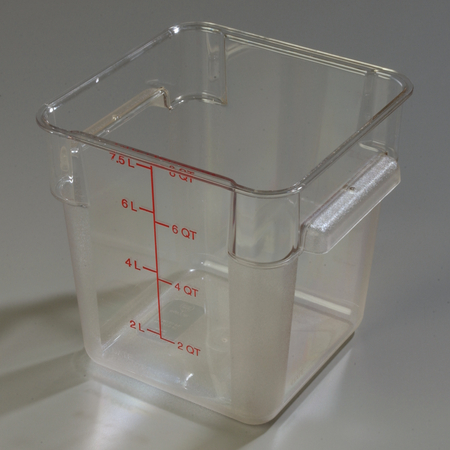 8 QUART CLEAR STORAGE CONTAINER  