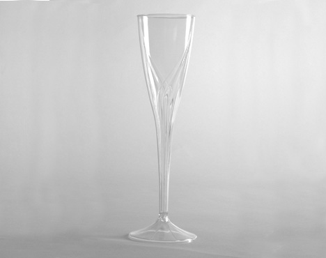 5 OZ CLEAR CHAMPAGNE FLUTE 100