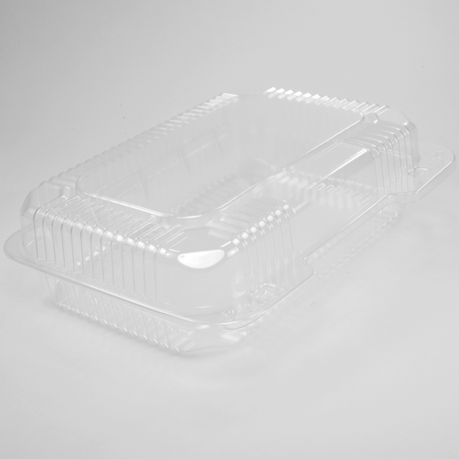 OBLONG CLEAR 1 COMPARTMENT CONTAINER 250