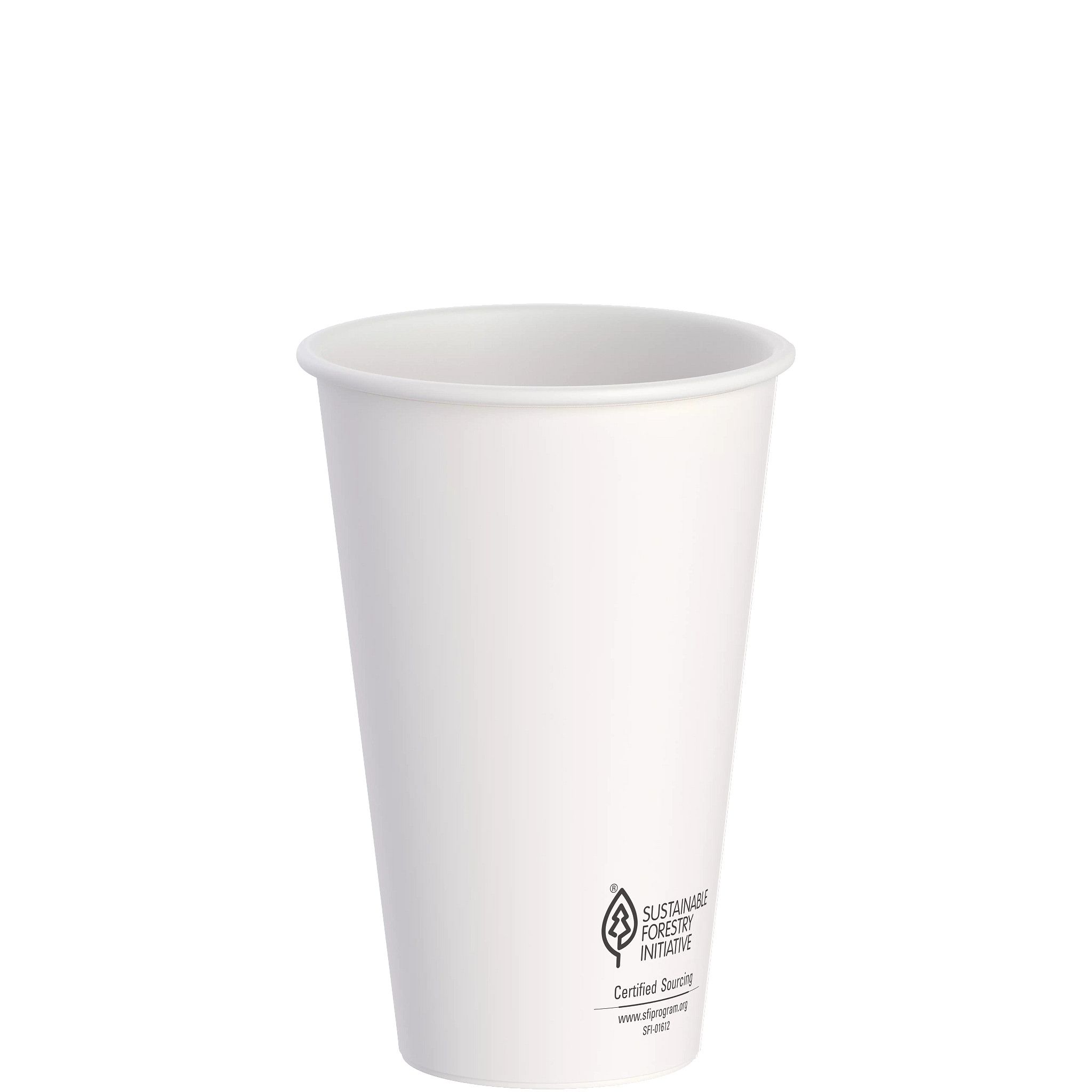 16 OZ WHITE THERMOGUARD HOT  CUP 600/CS