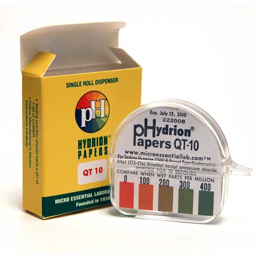 QUAT TEST STRIPS 12 FT (QT-10)