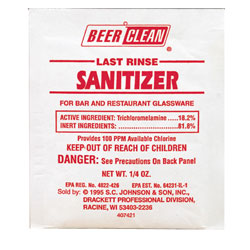 BEER/CLEAN SANITIZER 100