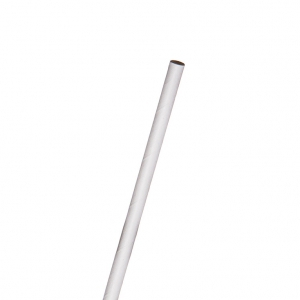 7.75&quot; 8MM JUMBO WRAPPED WHITE
PAPER STRAW 24/300 (By the 
Case only)