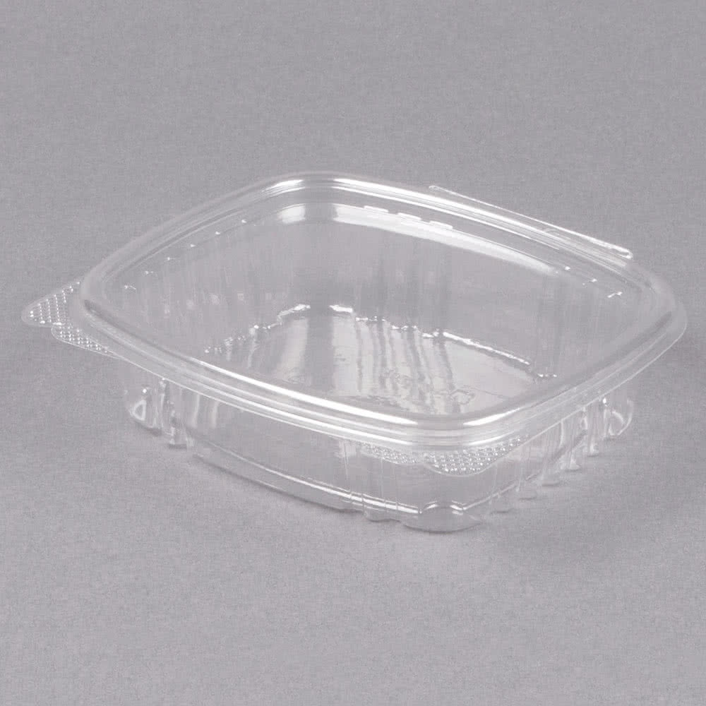 8 OZ SECURE SEAL HINGED DELI CONTAINER 200/CASE