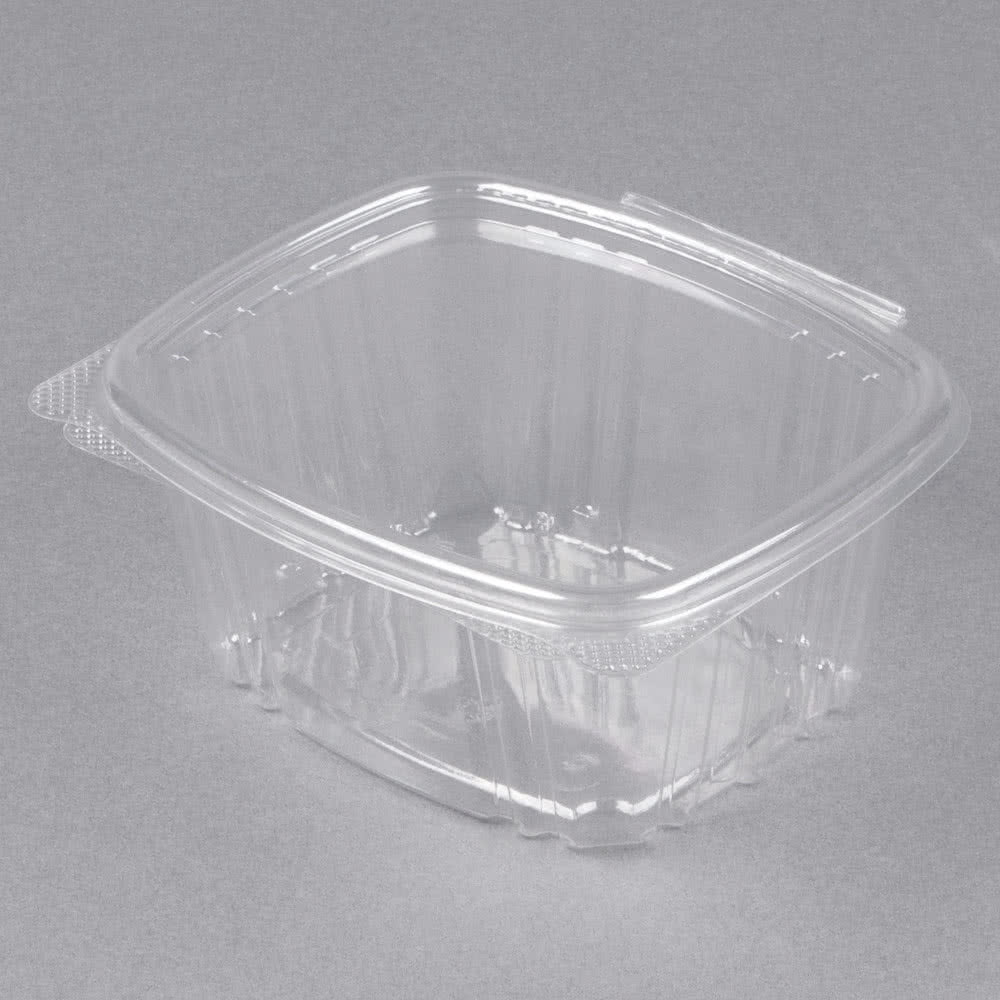 16 OZ SECURE SEAL HINGED DELI CONTAINER 200/CASE