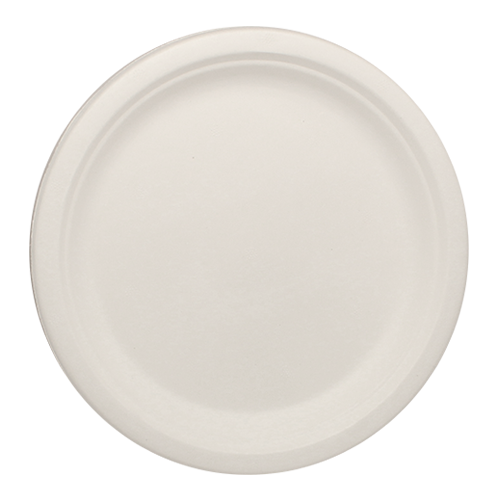 9&quot; ROUND BAGASSE PLATE 500