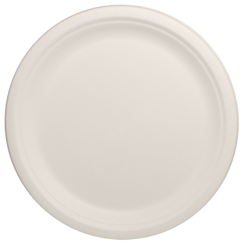 10&quot; ROUND BAGASSE PLATE  500