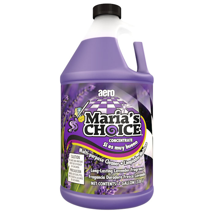&quot;MARIA&#39;S CHOICE&quot; DEGREASER AND 
ALL PURPOSE CLEANER 4-1 GALLON 
CONCENTRATE