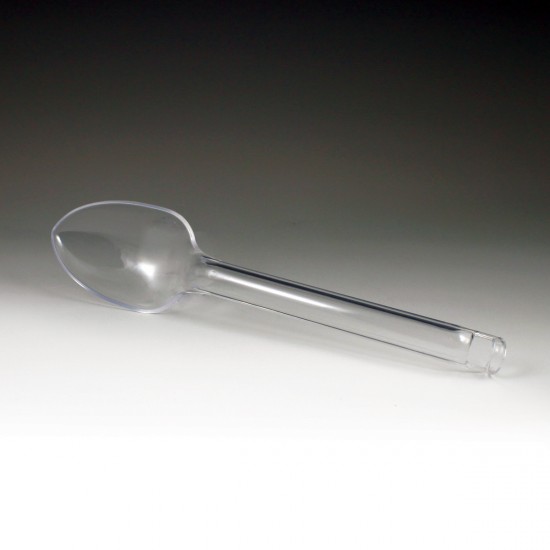 CLEAR SERVING SPOON 12/CASE