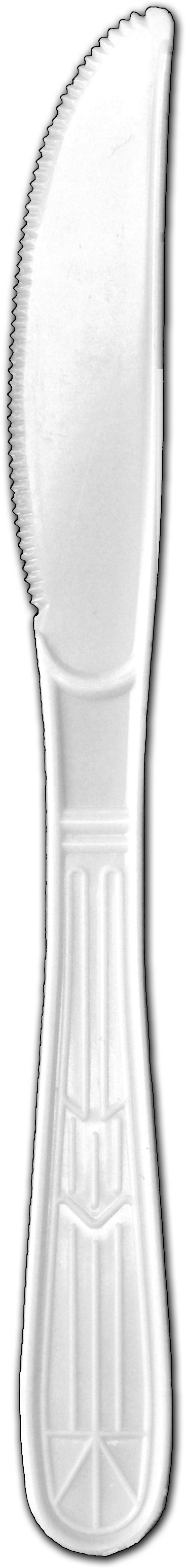 KNIFE HEAVY WHITE POLYPROPYLENE 1000 (P3505W)