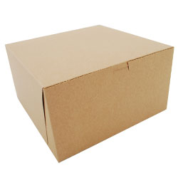 KRAFT 10X10X5.5 BAKERY BOX 100