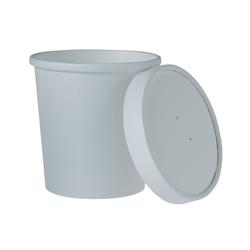 16OZ WHITE FLEXSTYLE 
CONTAINER/LID COMBO 250/CASE