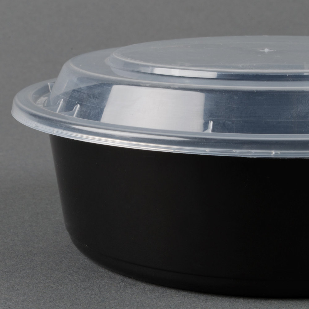 7&quot;DEEP BLACK CONTAINER WITH 150