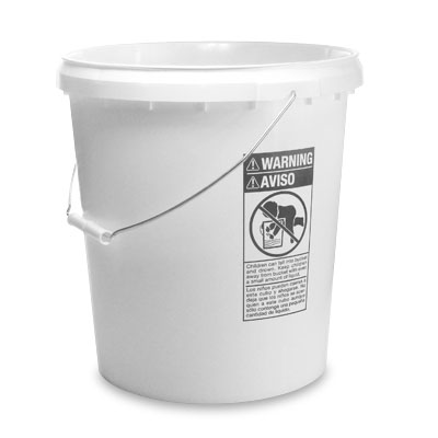 4.25GAL PAIL WITH HANDLE 168  (WHOLE PALLET)