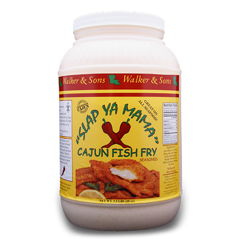 1 GALLON FISH FRY SLAP YA MAMA 4/CASE