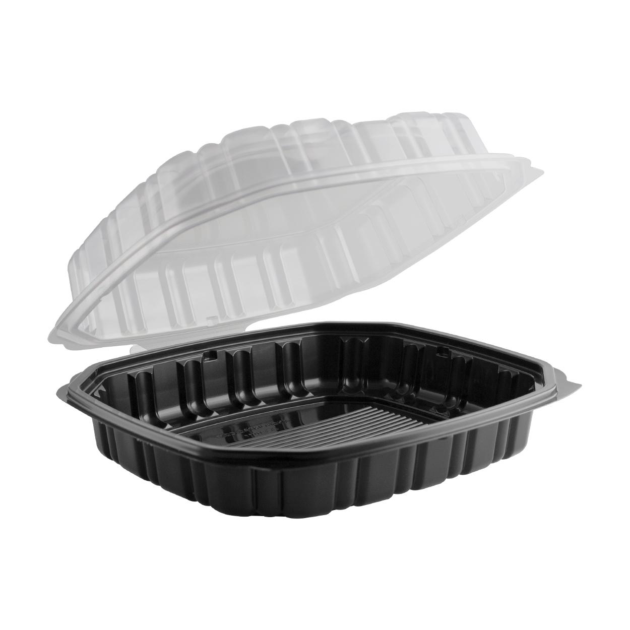 10.5X9.5 CULINARY CLASSIC  HINGED CONTAINER 47.5OZ 120/CS