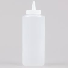 12OZ CYLINDER SQUEEZE BOTTLE 216 (720900000S07)